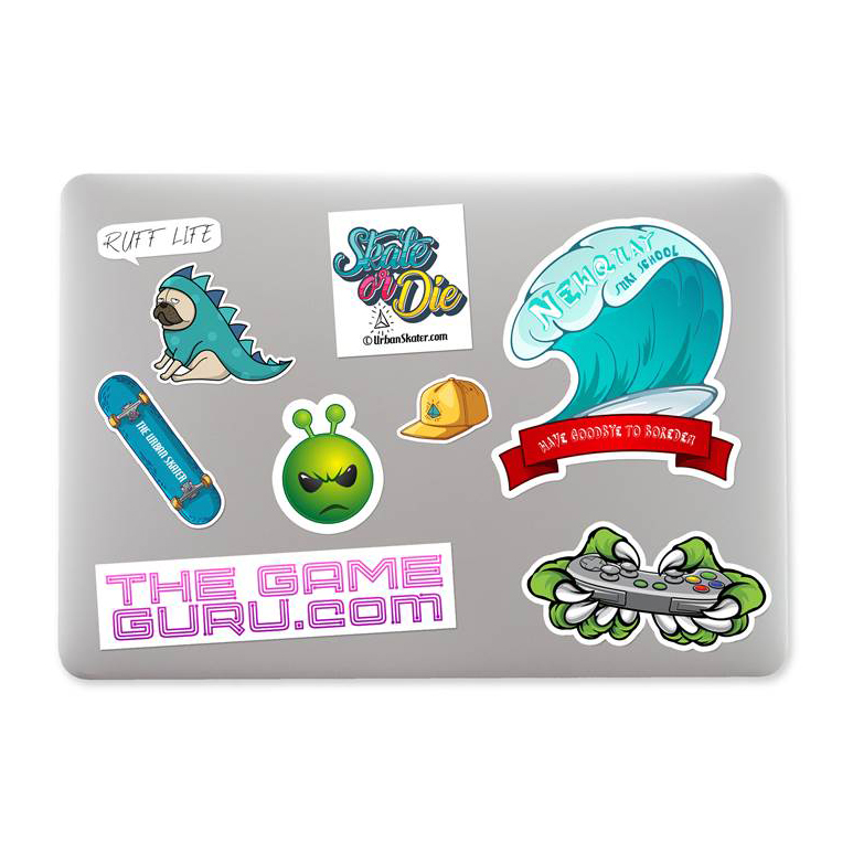 Promotional stickers